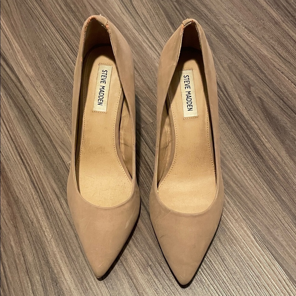 Steve Madden Nude Heels